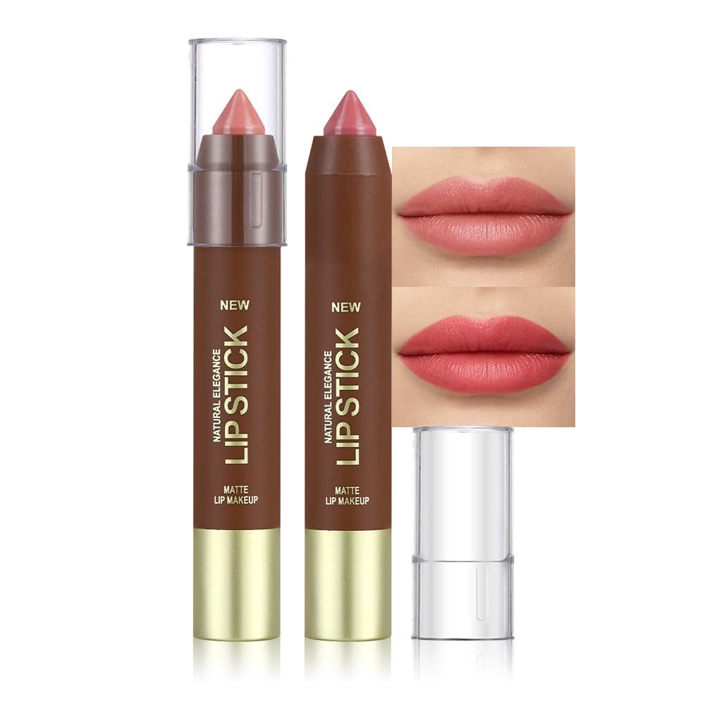 Maroon Red Matte Lipstick - Long Lasting Waterproof Vegan Lip Color | 24-Hour Moisturizing Stain