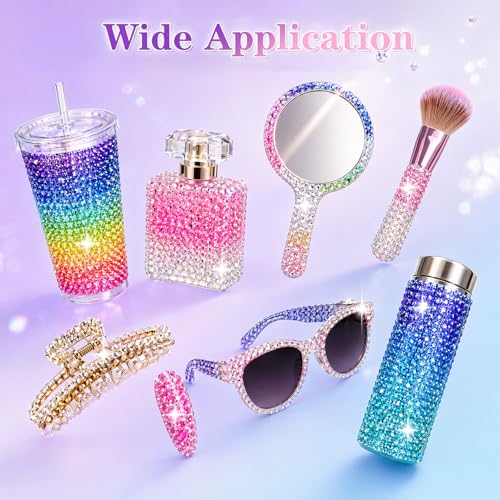 Fcoget 28000pcs Resin Rhinestones Bedazzling Kit with Tools