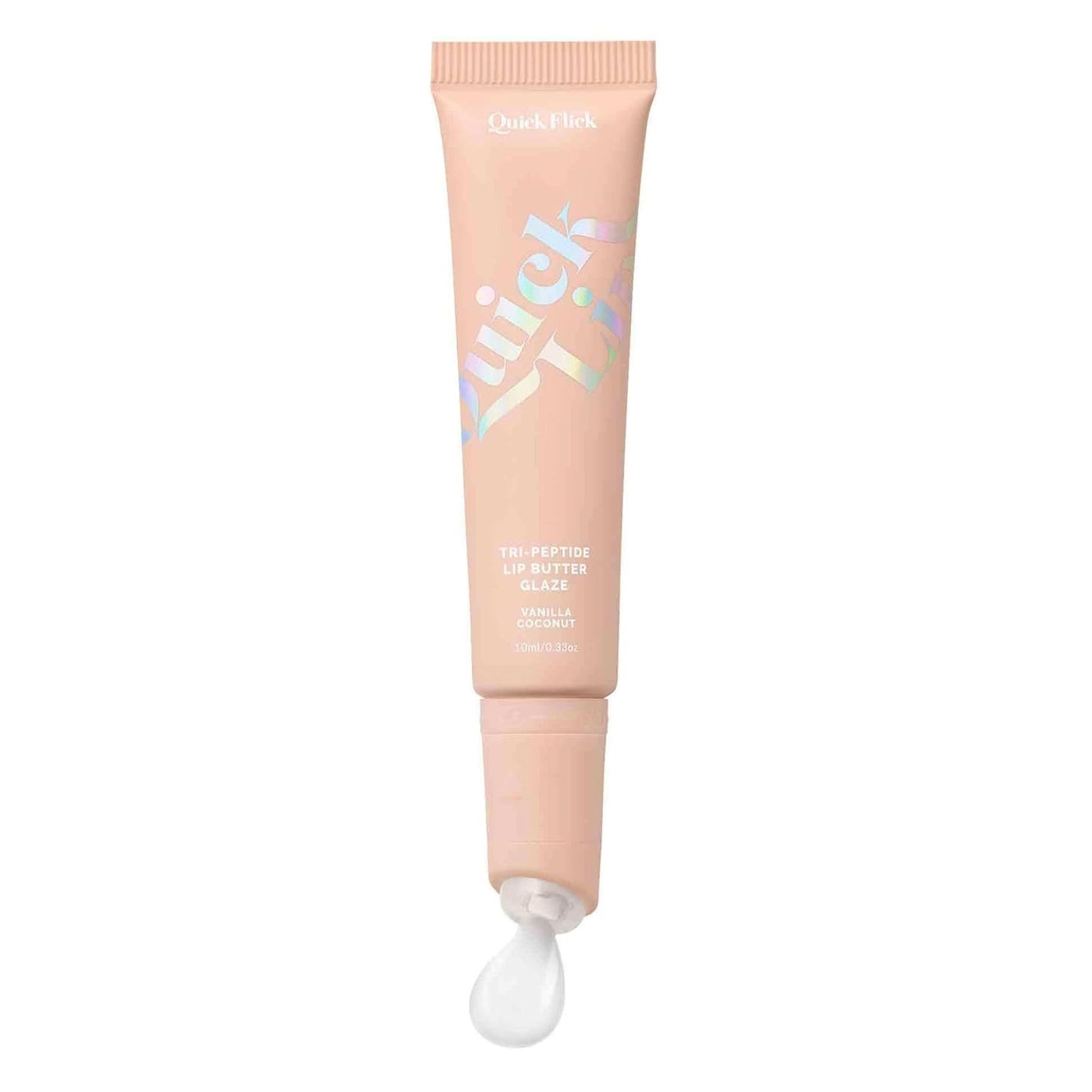 Tri-Peptide Lip Butter Glaze - Strawberry Sugar Pink Moisturizing Lip Balm | Hydrating Formula