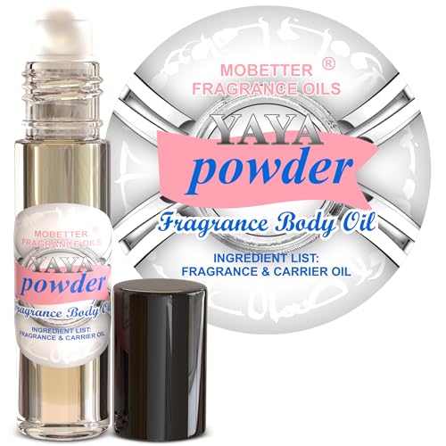 MOBETTER YAYA Powder Fragrance Body Oil - Long-Lasting Roll-On for Women