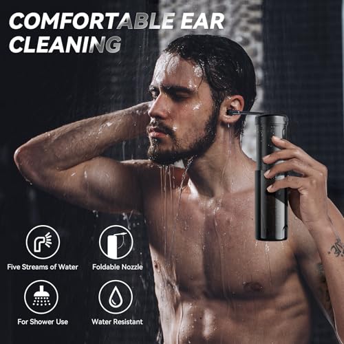 Translucent Ear Irrigation Flushing System with 5 Cleaning Modes