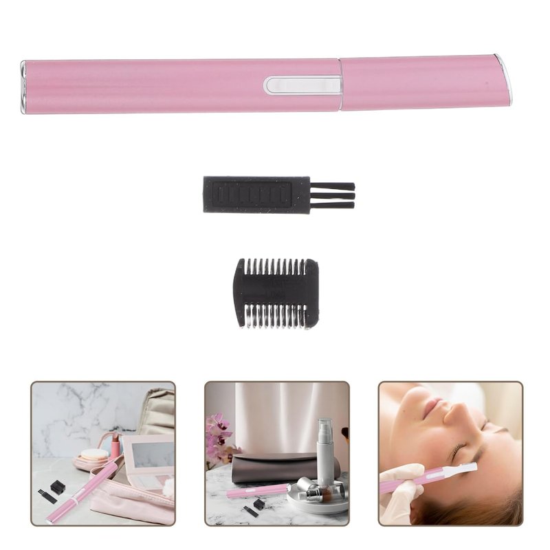 minkissy Women Electric Eyebrow Trimmer Facial Hair Remover Lightweight Portable Electric Razor for Precise Shaping and Body Hair Grooming