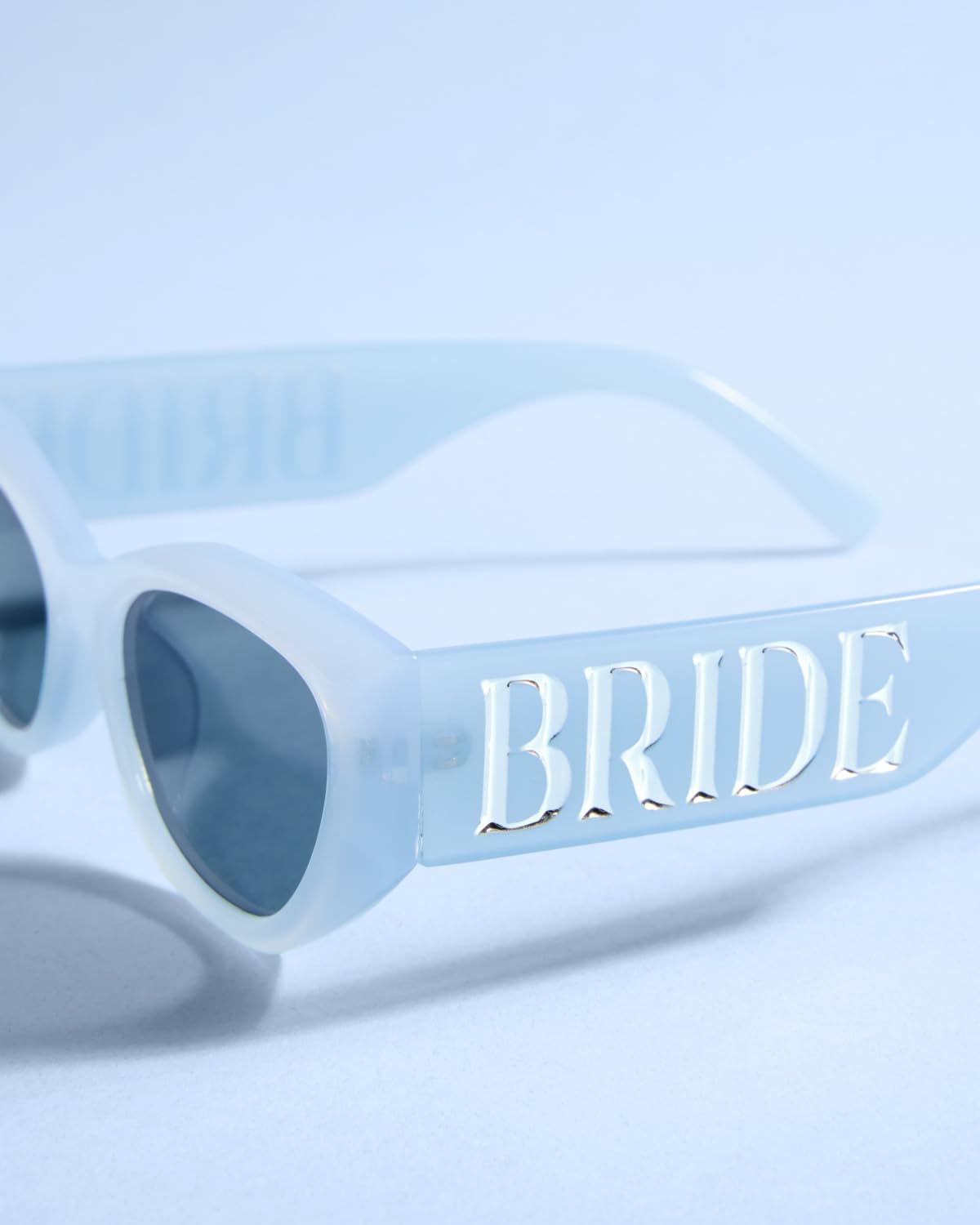 Blue Bride Sunglasses - Bachelorette Party Accessory | Engagement Gift, Bridal Shower Favor, Fun Bach Supplies