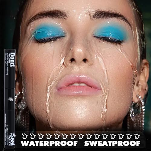 Waterproof Lash Glue with Bond & Seal Dual-Ended Applicator - Strong Hold, Long-Lasting Eyelash Adhesive for DIY Lash Extensions