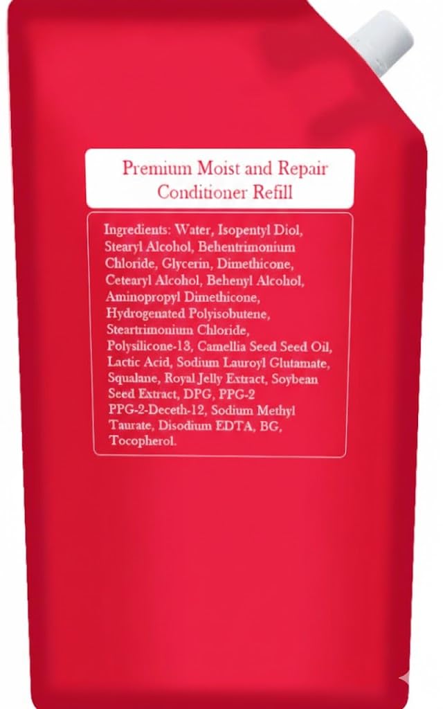Premium Japan Shampoo and Conditioner Set - Premium Moist and Repair Shampoo Refill 900ml, 30.4 oz, Premium Moist and Repair Conditioner Refill 900ml, 30.4 oz.