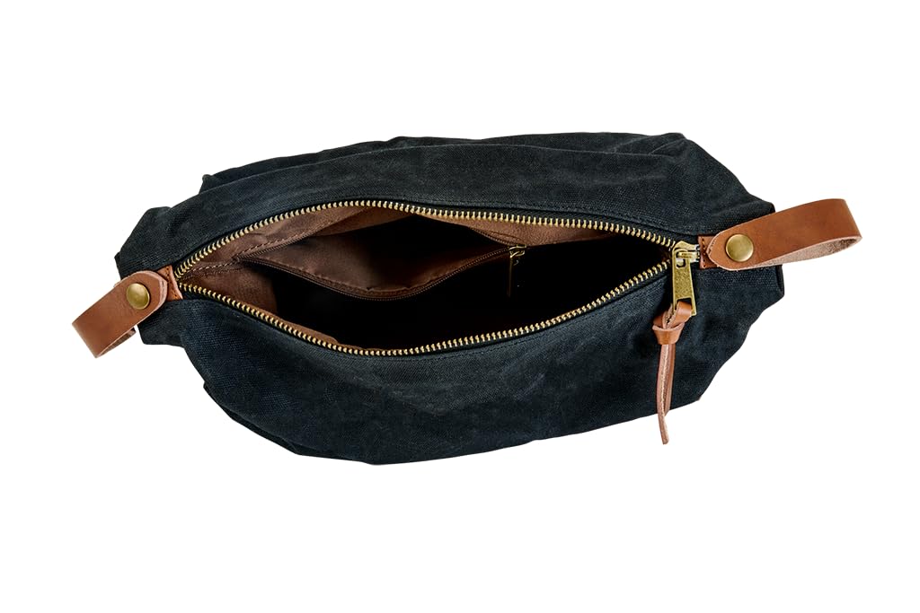 San Francisco Soap Company Man Bar Dopp Kit Bag | Travel Toiletry Bag for Men | Great for all Accessories |