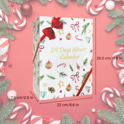 PWYSHXDF Multicolor Makeup Advent Calendar 24 Days Holiday Gift Set