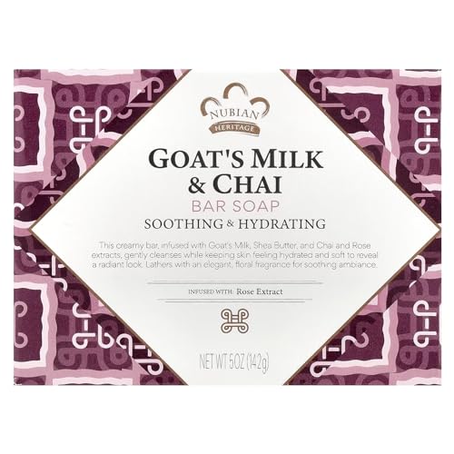 Nubian Heritage Goat's Milk & Chai Bar Soap - 5 oz