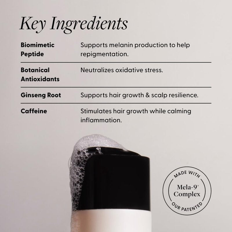 Arey Wash Shampoo for Women & Men - Delay Aging Grey Hair, Promote Healthier Strands | Vegan & Cruelty-Free (8.45 Fl Oz)
