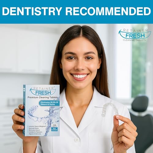 Retainer Fresh Cleaning Kit & Tablets - 36 Count + Aligner Starter Kit