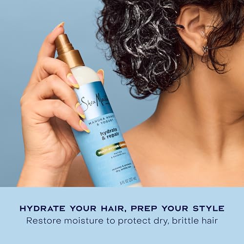 SheaMoisture Manuka Honey & Yogurt Leave-In Conditioner Spray 8oz - Hydrates & Protects Damaged Hair
