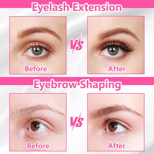 Micro Eyebrow Brush Set - 50Pcs Spoolies for Brow Lamination & Lash Lift