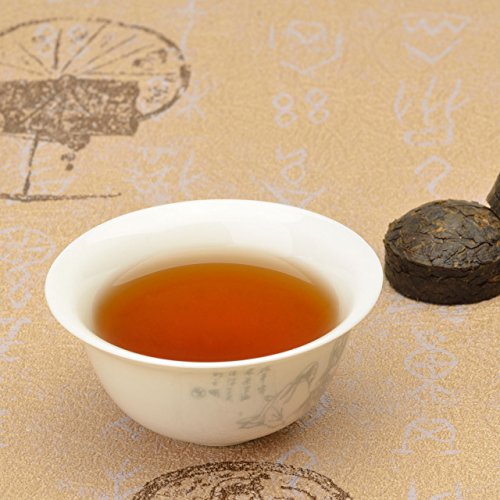 Teavivre Aged Pu-erh Mini Tuocha Tea - 100g Ripe Fermented Tea