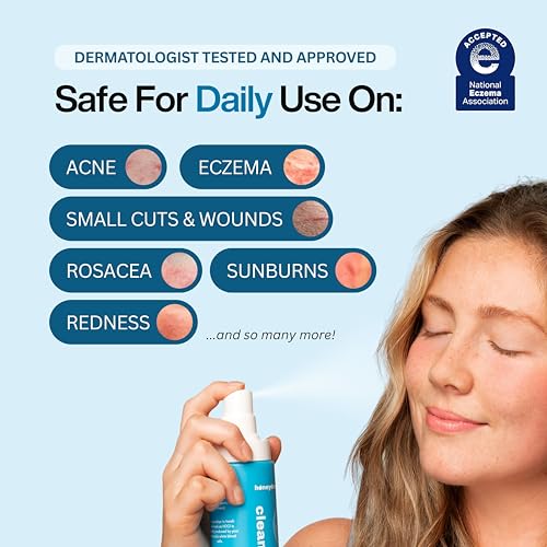 Hypochlorous Acid Facial Cleanser Spray - 6.8 oz | Gentle for Sensitive Skin