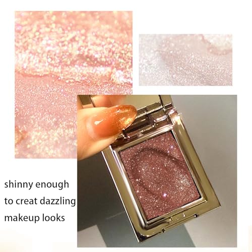 K'APEINE Deep Green Glitter Eyeshadow - Long-Lasting Waterproof Shimmer Palette 09#