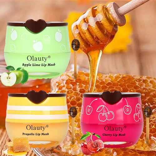 Eakroo Bee Honey Pot Lip Balm & Sleeping Mask Set - 8 PCS (Set A)
