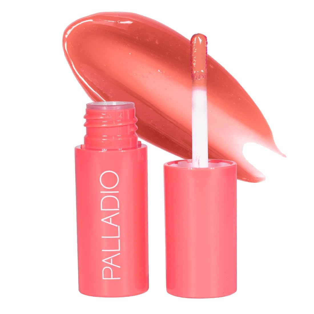 Palladio Jelly Tint - Vivid Color Liquid Stain for Cheeks & Lips | Lightweight, Non-Sticky, Cherry Rose
