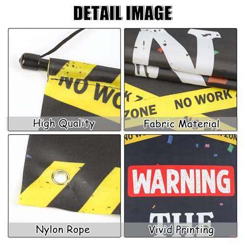Retirement Party Decorations Kit - Funny Banners & Door Covers