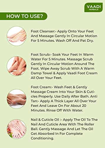 Vaadi Herbals Pedicure and Manicure Spa Kit - 135g