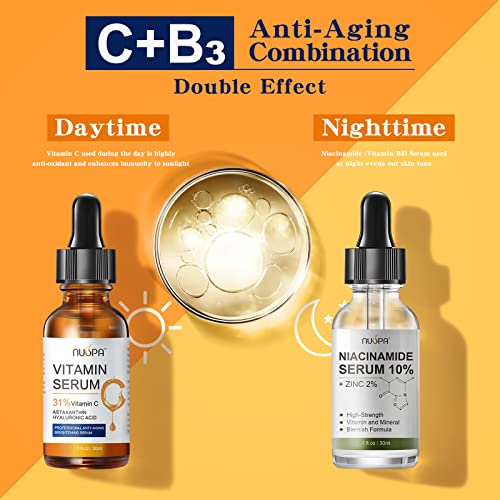 Organic Vitamin C Serum for Face - Anti-Aging & Brightening