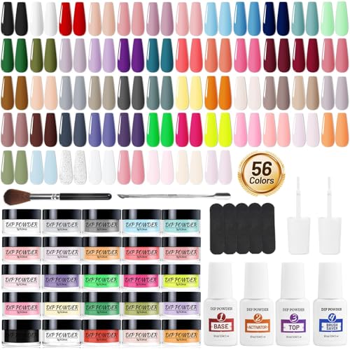 OpenLive Dip Powder Nail Kit - 60 Colors for At-Home Manicures