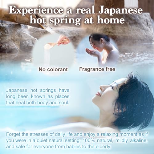 Japan Onsen Yunohana Natural Mineral Bath Salts Gift Box, 250g
