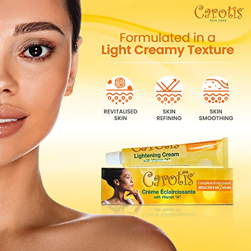 CAROTÏS Skin Brightening Cream - 1 oz for Face & Body