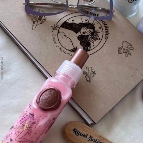 Hair Perfume | RITUAL BOTANICO | Protector de Calor para el Cabello | Pheromone Perfume | Sin Alcohol, Antifrizz, Desenredante, Feromonas Frutal y Floral | Hair Perfume For Women | 240 ML