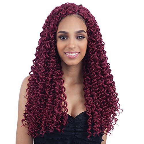 Freetress Beach Curl 18-Inch Synthetic Crochet Braiding Hair