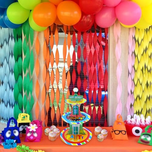 3-Tier Cartoon Cupcake Stand for Birthday Parties - Red Brick Design