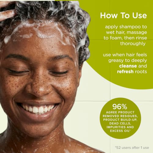 Organic Tea Tree Shampoo with Aloe Vera & Peppermint - 9 oz