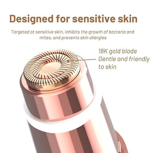 2 in 1 facial & eyebrow hair trimmer,Electric Eyebrow Trimmer, Lip Facial Body Hair Removal Tool, Facial Hair Care Tool, Electric Shaver Women, Eyebrow, Epilator Hair Remover