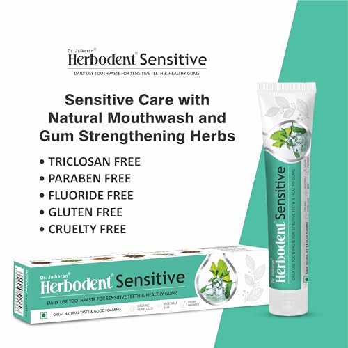 Herbodent Sensitive Toothpaste 6.53oz - Enamel Repair & Cavity Protection