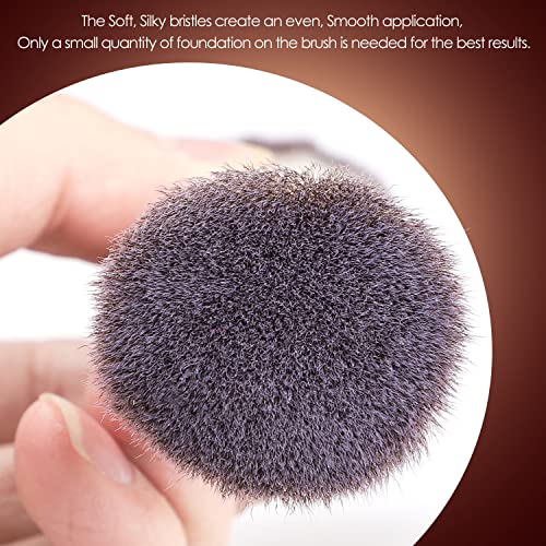 KINGMAS Dual-End Foundation and Concealer Makeup Brush