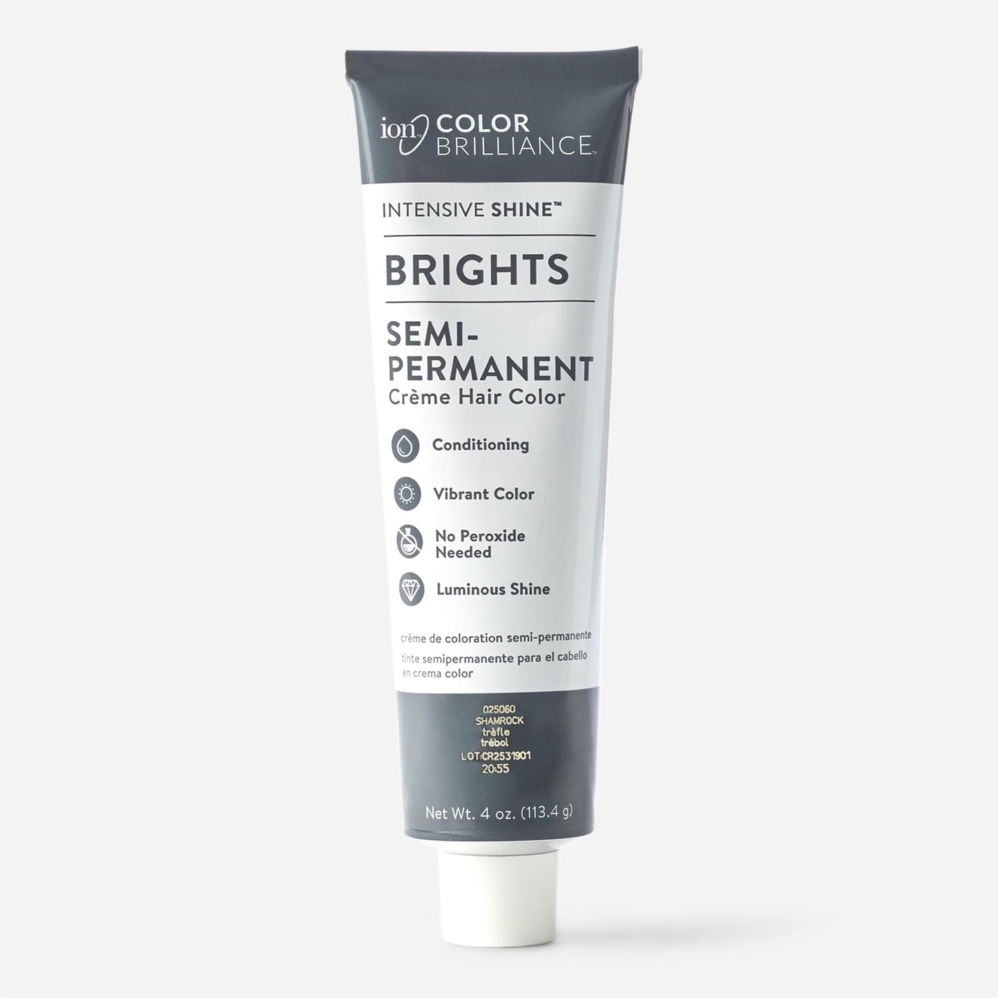 Brights Semi-Permanent Hair Color - Shamrock Green | Vibrant, Long-Lasting Formula