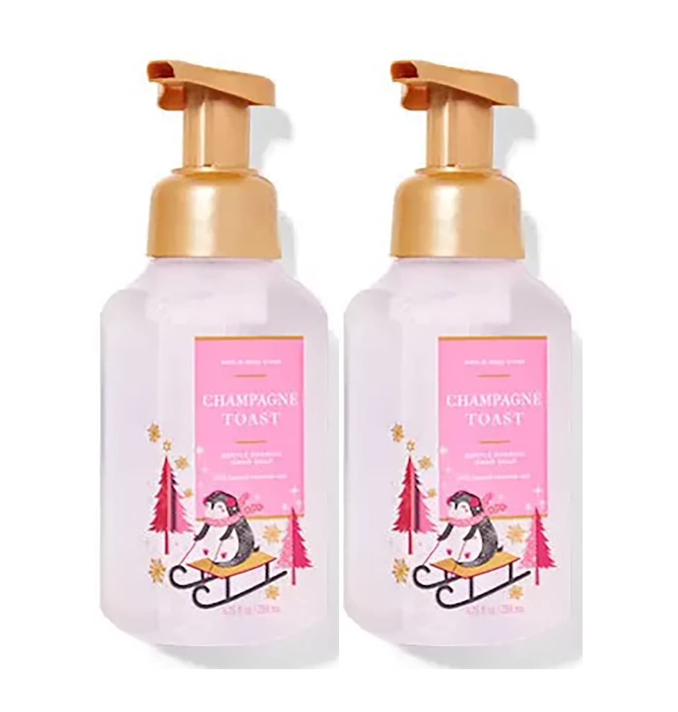 Foaming Hand Soap - Gentle & Clean Formula | 8.75 Oz, 2-Pack (Champagne Toast)
