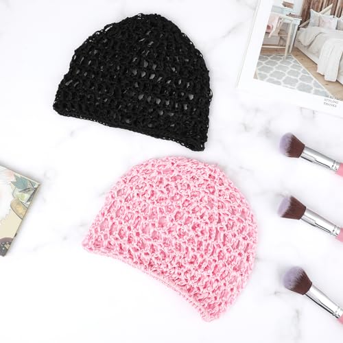 Adjustable Mesh Wig Cap for Thick Long Hair – Braided Crochet Weaving