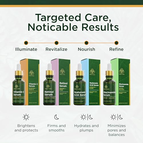 Tree of Life Vitamin C Serum for Face – Brightening & Hydrating Anti-Aging