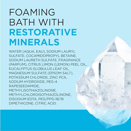 Dr Teal's Restorative Minerals Foaming Bath with Epsom Salt, 62.5 fl oz