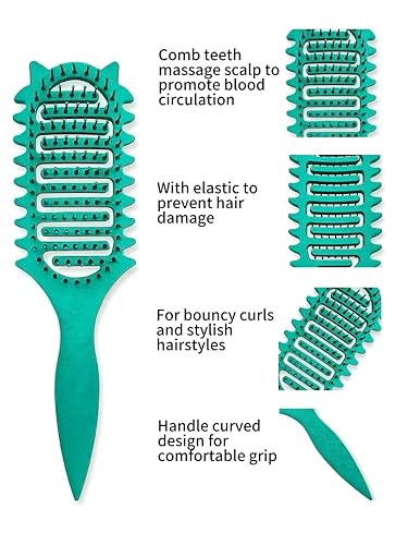 Curl Defining Brush for Effortless Styling and Detangling