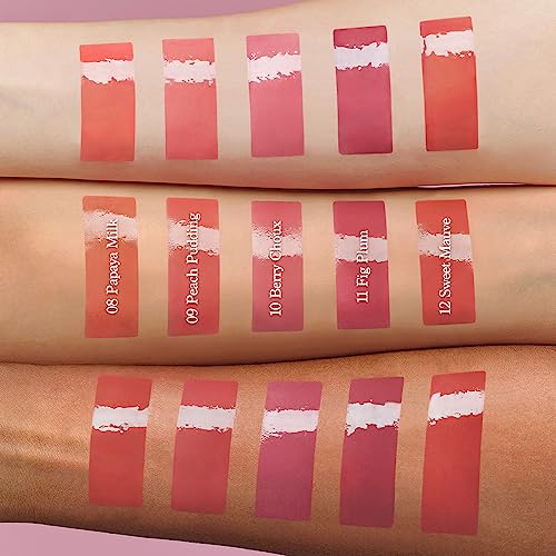 Dasique Juicy Dewy Lip Tint #12 Sweet Marron Long-Lasting Glossy Lip Stain
