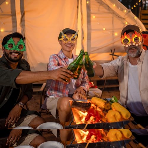 32 Pcs Camping Paper Glasses - Fun Party Favors for Outdoor Events
