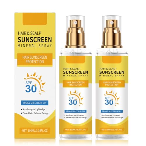 Hair & Scalp Sunscreen Spray SPF 30 - Coconut Enriched, 2-Pack