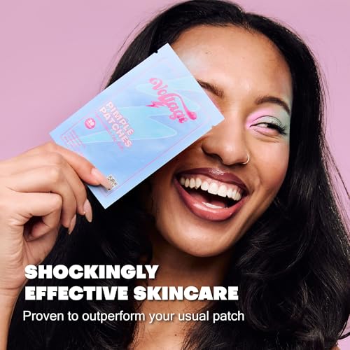 Voltage Labs 20 Pack Clear Hydrocolloid Acne Pimple Patches for Face