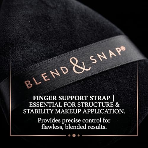 Blend & Snap Large Velour Makeup Puff for Flawless Coverage