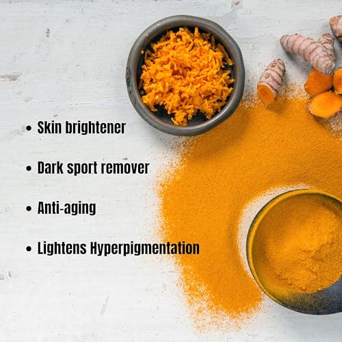 Turmeric Brightening Soap Bar 2-Pack with Kojic & Lavender Oils