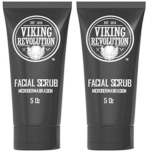 Viking Revolution Men's Microdermabrasion Face Scrub - 2 Pack