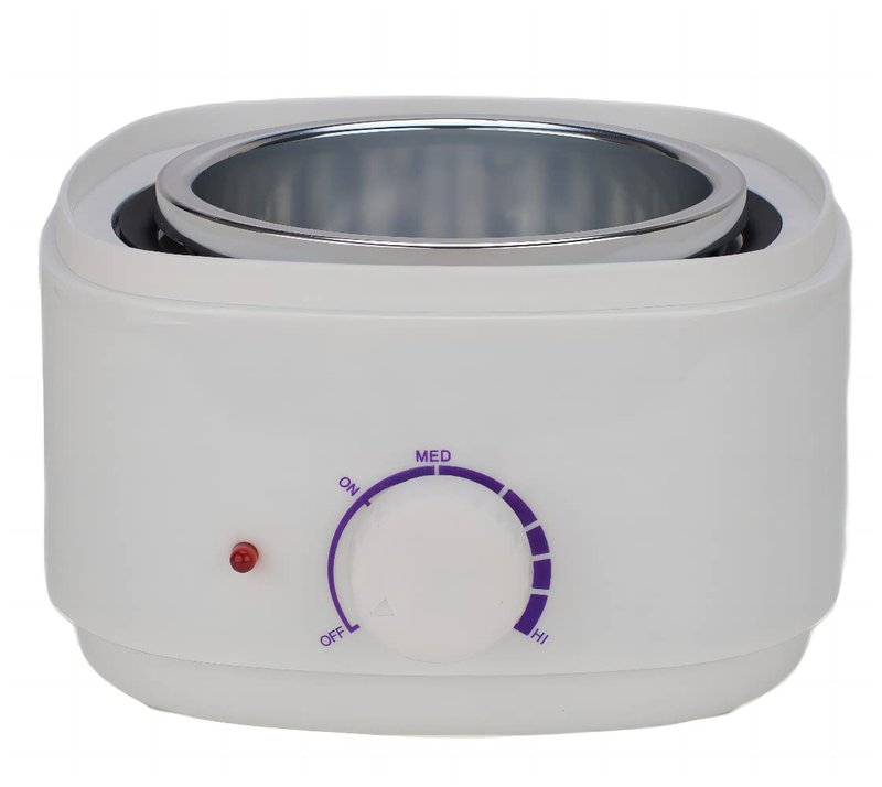 Professional Electric Wax Warmer and Heater for Soft, Paraffin Warm Crème and Strip Wax | Wax Melter for Hair Removal with Adjustable Temperature for Salon Quality Results