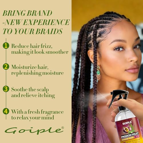 Goiple Passion Fruit Moisturizing Spray for Dull Locs - 8.45 fl oz
