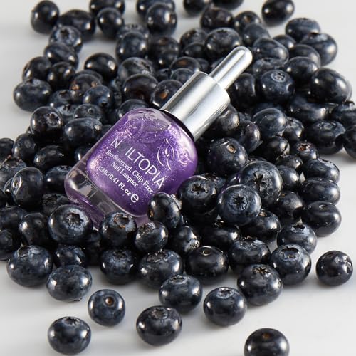 Nailtopia Plant-Based Chip Free Nail Lacquer - Jomo (Sheer Purple) 0.41 Fl Oz